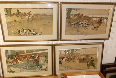 Lot 1135 - Cecil Aldin (1870-1935) - a set of four...