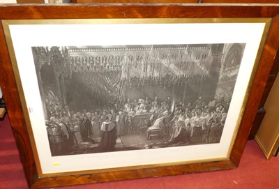 Lot 1154 - After Sir George Hayter - The Coronation of...