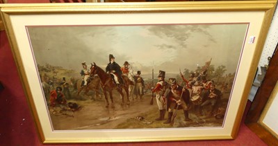 Lot 1155 - Terence Cuneo - Second Battalion Scots Guards,...