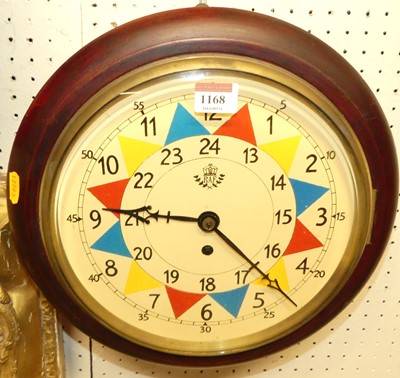 Lot 1168 - A reproduction RAF wall clock, dia.32cm