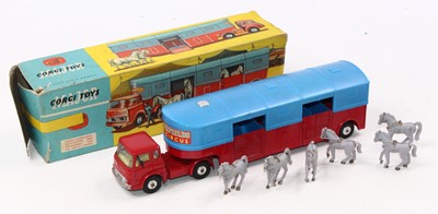 Lot 1219 - A Corgi Toys No. 1130 Circus horse transporter...