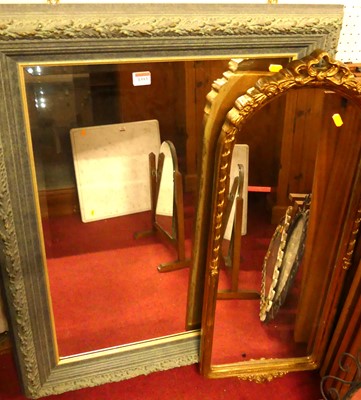 Lot 1393 - A Collection of five various contemporary mirrors