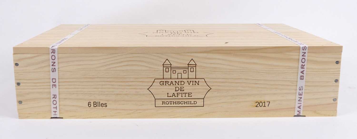 Lot 1089 - Chateau Lafite Rothschlid 2017 Pauillac, 6...