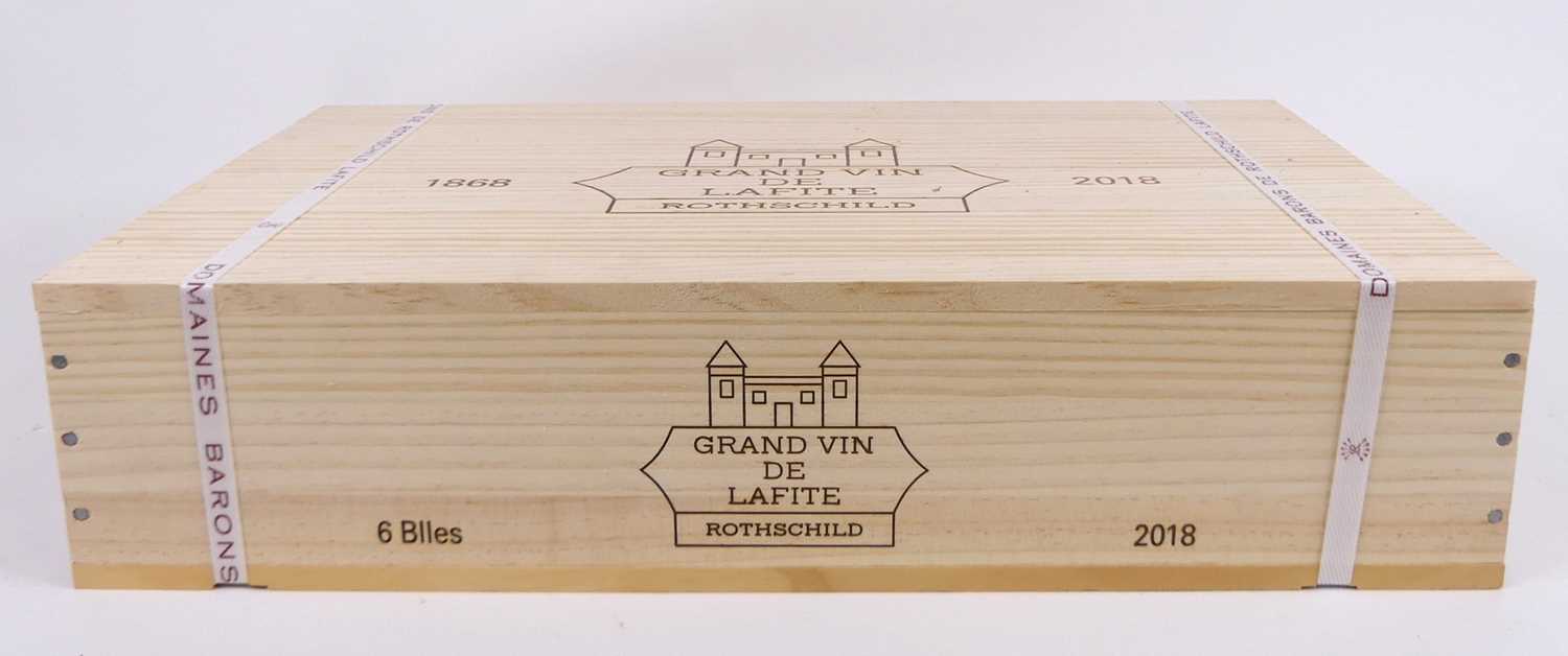 Lot 1090 - Chateau Lafite Rothschlid 2018 Pauillac, 6...