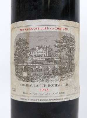 Lot 1092 - Chateau Lafite Rothschild 1975 Pauillac, one...
