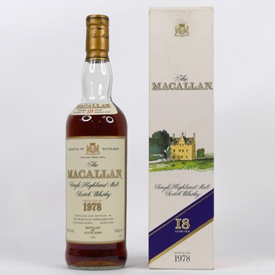 Lot 1444 - The Macallan 18 Year Old Single Highland Malt...