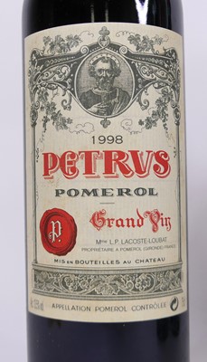 Lot 1094 - Chateau Petrus 1998 Pomerol, six bottles (OWC)