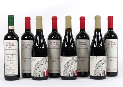 Lot 1100 - Roma Rosso 2021, three bottles, Fattoria La...