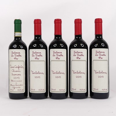 Lot 1100 - Roma Rosso 2021, three bottles, Fattoria La...
