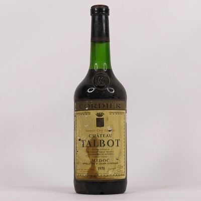 Lot 1104 - Chateau Talbot 1970 Saint-Julien, one bottle