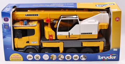 Lot 805 - A Mack Bruder BR 1/16 scale boxed model of a...