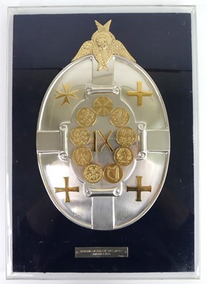 Lot 85 - An Elizabeth II silver and parcel-gilt limited...
