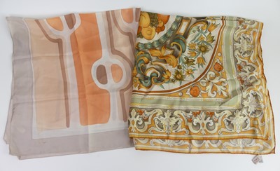 Lot 98 - A collection of eight various vintage silk...