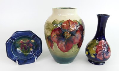 Lot 8 - An early 20th century Moorcroft Clematis...
