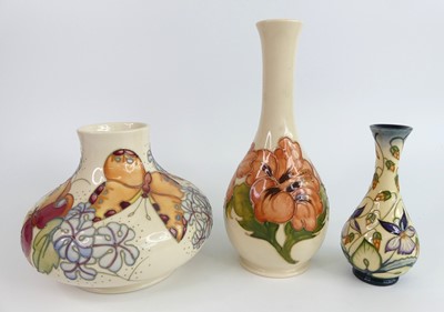 Lot 12 - A contemporary Moorcroft Butterfly pattern...