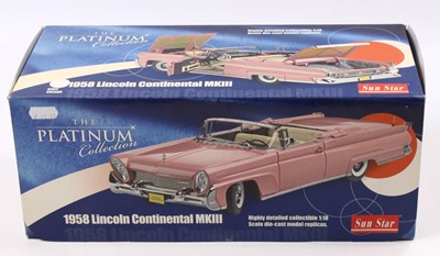 Lot 1058 - A Sun Star No. 4701 1/18 scale diecast model...