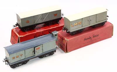 Lot 309 - Three No.2 luggage vans: (probably) 1936-8 LMS,...