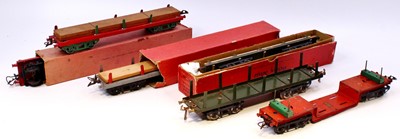 Lot 145 - Five No.2 timber wagons and one No.2 trolley...