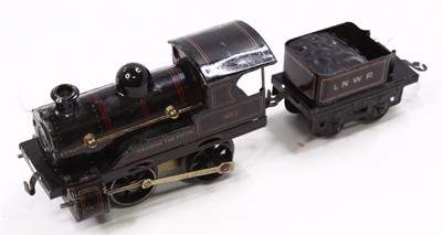 Lot 325 - 1927-8 Hornby LNWR black lined red part...