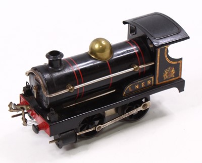 Lot 326 - 1925-8 Hornby No.1 0-4-0 clockwork loco only...