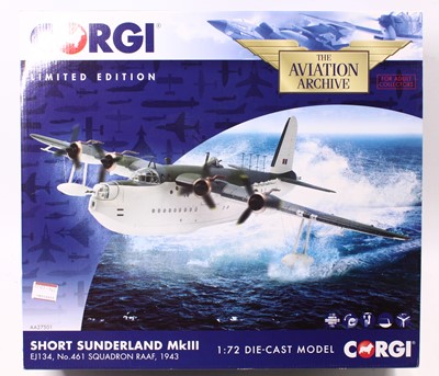 Lot 1018 - A Corgi limited edition 1/72 scale Aviation...