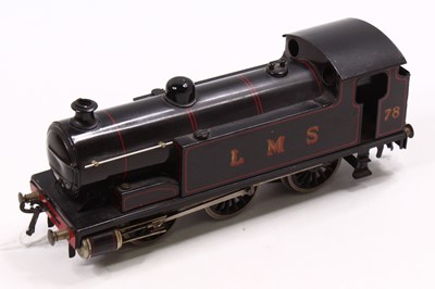 Lot 337 - Bassett-Lowke 0-gauge 0-6-0 LMS tank loco...