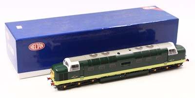 Lot 343 - Heljan 55001 Co-Co Deltic diesel loco, two...