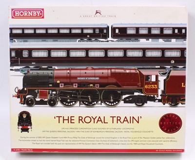 Lot 567 - R2370 Hornby ‘The Royal Train’ comprising...