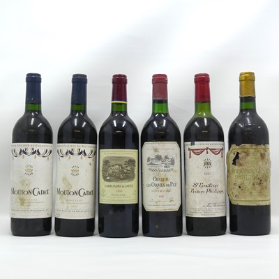 Lot 1124 - Carruades de Lafite, 1999, Pauillac, one...