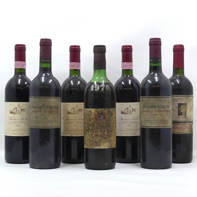 Lot 1127 - Assorted European and New World red wines, to...