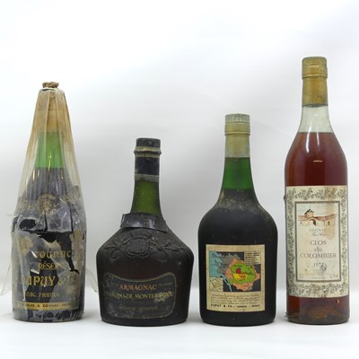 Lot 1457 - Nicole Lapierre Clos du Colombier cognac, 1972,...