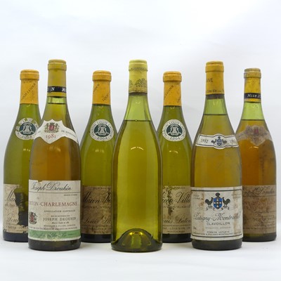 Lot 1280 - Assorted French white wines, to include Joseph...