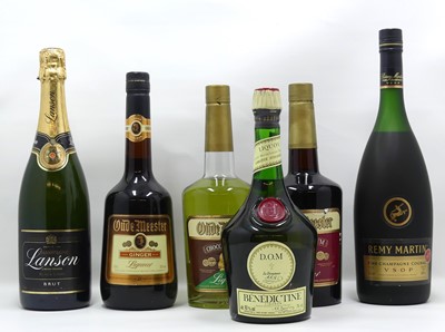 Lot 1540 - Lanson NV Brut Champagne, one bottle; Remy...