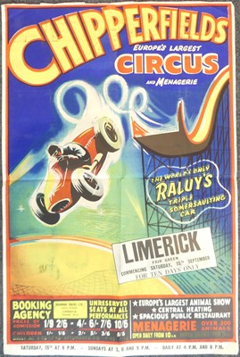 Lot 179 - Chipperfields Circus - a vintage colour...