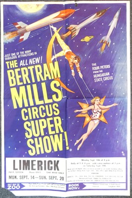 Lot 189 - Bertram Mills Circus - a vintage colour...