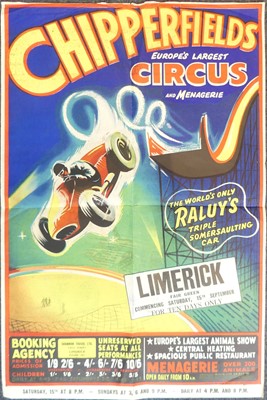 Lot 182 - Chipperfields Circus - a vintage colour...