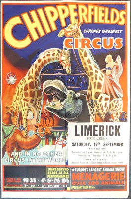 Lot 181 - Chipperfields Circus - a vintage colour...