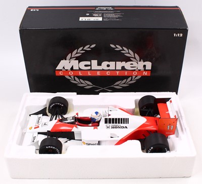 Lot 956 - A Minichamps 1/12 scale boxed model of a...