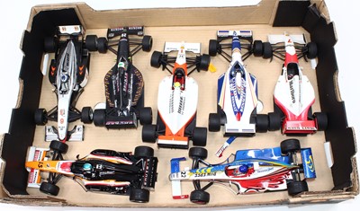 Lot 1011 - A Minichamps 1/18 scale group of seven loose...