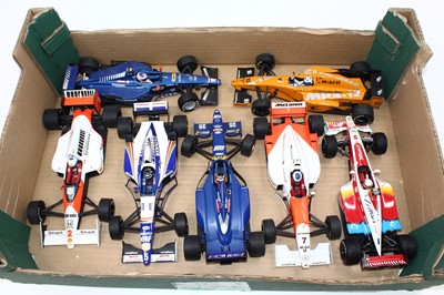 Lot 1012 - A Minchamps 1/18 scale group of seven loose F1...