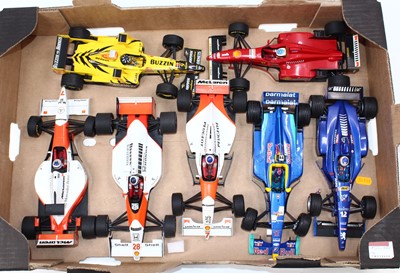 Lot 1013 - A Minichamps group of seven loose F1 models to...