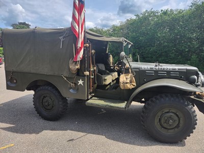 Lot 4005 - A 1943 US Dodge WC51 weapons carrier...