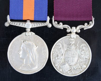 Lot A New Zealand War Medal (1869), undated...
