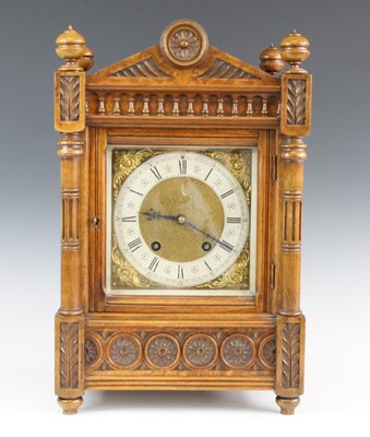 Lot 2442 - A late Victorian walnut and burr walnut cased...