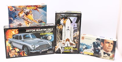 Lot 1822 - Four James Bond related boxed kits, to include...