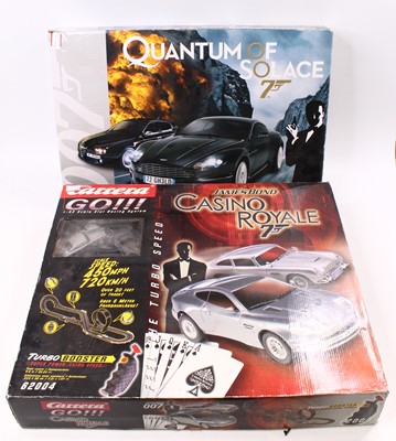 Lot 1826 - Two Scalextric related James Bond 007 boxed...