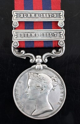 Lot 3027 - An India General Service medal (1854-95) with...