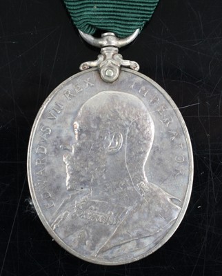 Lot 3031 - A Territorial Force Efficiency Medal, Edward...