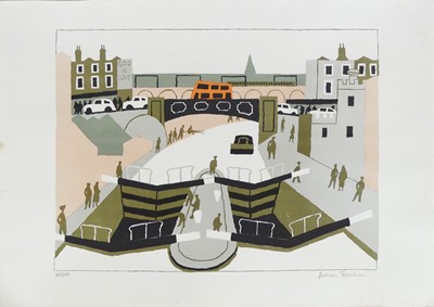 Lot 332 - Julian Trevelyan (1910-1988) - Camden Lock...