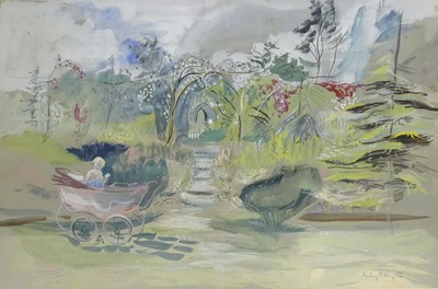 Lot 277 - Audrey Pilkington (1922-2015) - Garden scene...